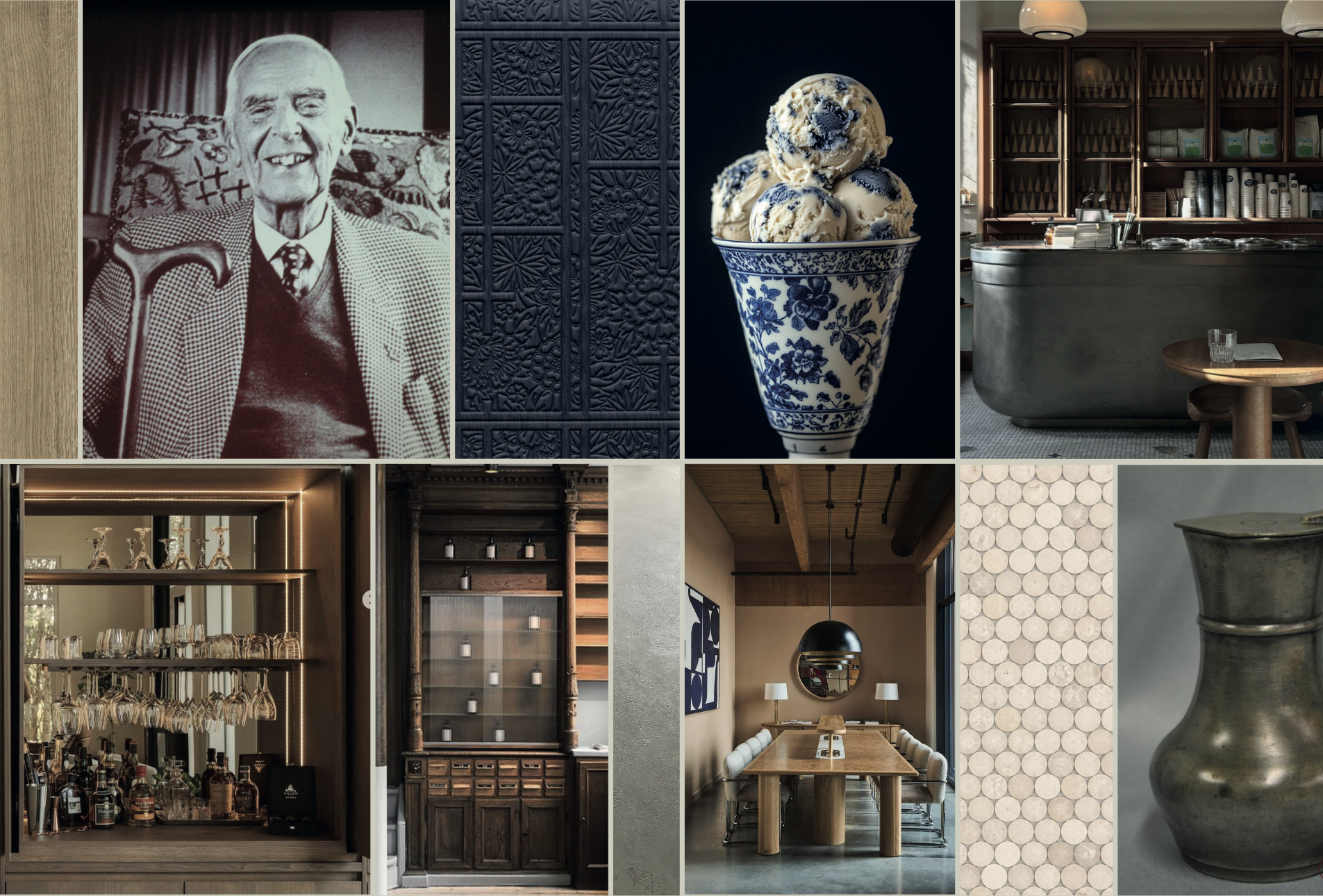 Bistro moodboard — De Wielewaal Interior